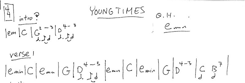 Young Times – weiterer Song von q.age